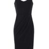 Cocktail Party Dresses Deep V Neck Backless Spaghetti Straps