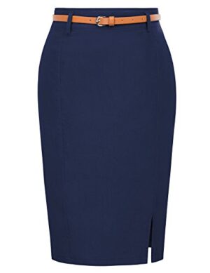 Women's Stretchy Business Pencil Skirt