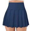Women's Athletic Stretch Pleated Skort Tennis Skirts