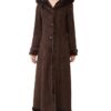 Women's Pauline Hooded Faux Shearling Maxi