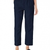 Women's Around Elastic Waist Polyester Short Pull-On Style Pants