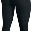 High Compression Honeycomb Sculpting Leggings - Butt Lifting Yoga Pants for Women 