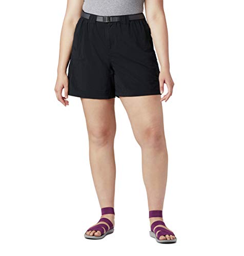 31GyCEwOkSL Columbia Women's Plus Size Sandy River Cargo Short: Adventure-Ready Comfort! ?