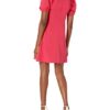 Florence Puff Half Sleeve Empire Waist Fit and Flare Dress