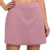 High Waist Skirt Lightweight Tennis Dress with Pockets