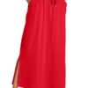 Women's Plus Size Sport Knit Side-Slit Skirt