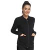 Stylish and Comfortable Women's Zip Front Warm-Up Jacket
