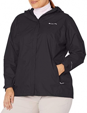 Columbia Women's Arcadia II Waterproof Jacket – Adjustable Hood, Packable Design, and Breathable Comfort for All-Weather Protection 