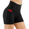 High Waist Yoga Shorts for Women Tummy Control Fitness