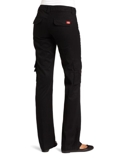 Women's Relaxed Cargo Pant Rinsed Black
