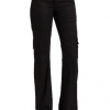 Women's Relaxed Cargo Pant Rinsed Black