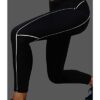 Women Reflective High Waisted Running Leggings with Pockets