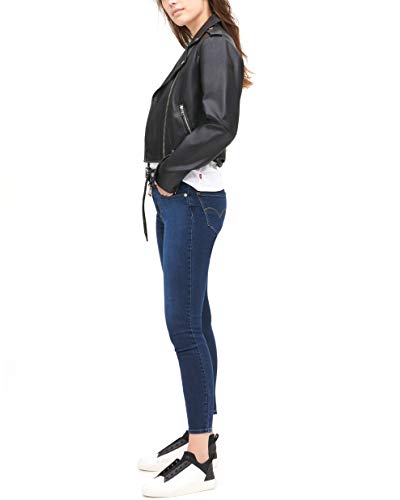 31Wkcb5stUL Levi's Women's Faux Leather Belted Bike Jacket - Style and Function Combined