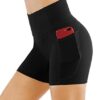 High Waist Yoga Shorts for Women Tummy Control Fitness