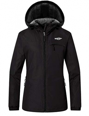 Winter Parka with Hood Wind Block Snow Coat Parka