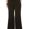 Rafaella Plus-Size Curvy-Fit Gabardine Bootcut Trouser – Perfect for Work & Weekend Wea