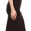 Petite High Waist Stretch Pencil Skirt