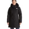 The North Face Soar Down Parka – Black Women’s Winter Coat with Hood and Faux Fur for Warmth and Waterproof Protection ❄️ 