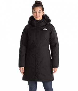 The North Face Soar Down Parka – Black Women’s Winter Coat with Hood and Faux Fur for Warmth and Waterproof Protection ❄️ 