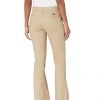 Women's Flat Front Stretch Twill Pant Slim Fit Bootcut