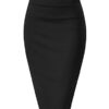 Is this pencil skirt suitable for both work and evening wear? A: Absolutely! The premium stretch fabric of this pencil skirt gives it a flattering and comfortable fit, perfect for transitioning from a professional office look to a more relaxed evening style. Whether paired with a blouse for a workday or a chic top for after-hours, it’s versatile enough for any occasion. 💼🌙 Good Review ⭐⭐⭐⭐⭐ "I love how comfortable and sleek this pencil skirt is! It fits perfectly, thanks to its premium stretch material, and is flattering without being too tight. It’s also incredibly versatile—I wear it to the office during the day and then out to dinner in the evening. The best part? It’s machine washable, which makes caring for it so easy!" 💖👗 Best Use Paragraph The Women's Premium Stretch Pencil Skirt is an ideal choice for busy professionals who want to look polished from morning to evening. Its knee-length design ensures it’s perfectly appropriate for office environments, while its subtle stretch fabric offers comfort for all-day wear. Whether it’s a meeting, a lunch date, or after-hours cocktails, this skirt’s sophisticated look and sleek silhouette make it the perfect choice for any occasion. 💼👠 SEO Content (8 Unique Long Paragraphs) 1️⃣ Professional and Polished Look for the Office 💼 This pencil skirt is the definition of professional elegance. With its understated design and flattering fit, it’s ideal for workplace settings. The knee-length cut keeps it conservative yet stylish, making it appropriate for any office, whether casual or more formal. Pair it with a blouse or blazer, and you’re ready to face the day with confidence and style. 🌟 2️⃣ Luxurious Comfort for All-Day Wear 💃 Crafted from premium stretch fabric, this skirt moves with you, offering all-day comfort without sacrificing style. The fabric's flexibility makes it a breeze to wear from desk to dinner, providing freedom of movement while maintaining a polished look. You can sit, stand, and move confidently throughout your workday. 3️⃣ Made in the USA with High-Quality Materials 🇺🇸 This pencil skirt is proudly made in the USA, ensuring superior craftsmanship and attention to detail. The premium material used in its construction not only contributes to its elegant look but also enhances its durability. When you choose this skirt, you’re investing in a piece that will last for years to come, holding its shape and color wash after wash. 4️⃣ Versatility for Day-to-Night Transitions 🌅 Need a skirt that effortlessly takes you from work to an evening out? This stretch pencil skirt does just that! Its classic yet modern design makes it easy to pair with anything from a formal button-up shirt to a more casual top for evening outings. No need for a wardrobe change—just switch accessories for a stylish day-to-night transformation! 5️⃣ Flattering Fit for All Body Types 🌟 One of the standout features of this skirt is its flattering fit. The stretchy fabric hugs your curves in all the right places, offering a tailored look that enhances your natural shape. The combination of form-fitting design and comfort makes this pencil skirt suitable for any body type, helping you look and feel your best. 6️⃣ Easy to Care For with Machine Washability 🧼 Say goodbye to dry cleaning bills! This pencil skirt is machine washable, making it incredibly easy to care for. Simply toss it in the wash, and it’s ready to wear again. The premium stretch fabric resists wrinkling, so you can look put-together without any extra effort. 7️⃣ Timeless Design for Any Occasion ⏳ This skirt’s timeless design ensures that it remains a staple in your wardrobe for years. The classic pencil silhouette never goes out of style, making it a great investment piece. Whether paired with a tailored jacket for a corporate look or a more casual top for a relaxed vibe, this skirt is versatile enough for any occasion. 8️⃣ Comfort and Confidence All Day Long 💪 The premium stretch material of this pencil skirt not only ensures a comfortable fit but also provides confidence throughout the day. Whether you're giving a presentation, attending meetings, or running errands, the skirt maintains its shape and provides the comfort you need to focus on what really matters. SEO Table Feature Details Material Premium Stretch Fabric Design Classic Pencil Skirt, Knee-Length Fit Flattering and Form-Fitting Color Black Length Below Knee Machine Washable Yes Made In USA Best For Office wear, Day-to-night transitions Care Instructions Machine washable, cold water Size Availability Small Alt Text "Women's premium black pencil skirt with stretch fabric for a flattering and comfortable fit, perfect for work and evening wear." Unique Detail The premium stretch fabric of this pencil skirt provides not only a form-fitting silhouette but also maximum comfort, making it ideal for all-day wear. Whether for meetings, dinner, or everyday office wear, this skirt offers the perfect balance of style, comfort, and practicality.