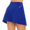 Tennis Skirt with Shorts Pockets High Waisted Golf Skorts