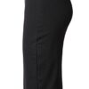 Elastic Waist Stretch Bodycon Midi Pencil Skirt