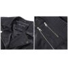 Bellivera Girls' Faux Leather Moto Jacket - Stylish and Eco-Friendly Spring & Autumn Casual Coat with Zipper Pockets