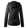 Faux Leather Jackets for Women Fashion Winter Double Zipper
