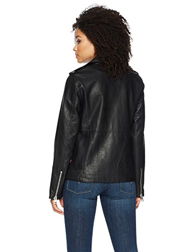 410Rbe13vdL.SL1500 Oversized Faux Leather Belted Motorcycle Jacket
