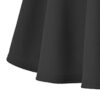 Basic Versatile Stretchy Flared Casual Mini Skater Skirt