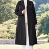 Jessica London Women's Plus Size Full Length Wool Blend Coat - 22, Black