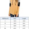 Color Block Pullover Sweaters for Women Long Sleeve