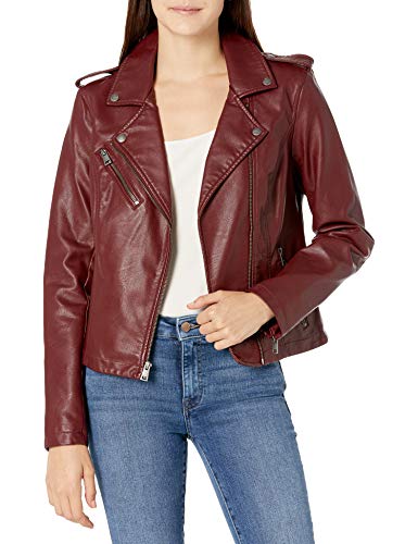 Faux Leather Classic Motorcycle Jacket