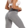 Bubble Textured High-Waist Leggings – Sculpt & Lift Your Shape for Yoga, Fitness, & Daily Wear