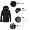 Winter Parka with Hood Wind Block Snow Coat Parka