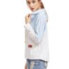 SweatyRocks Women’s Colorblock Tie-Dye Hoodie – Stylish Comfort for Spring & Fall