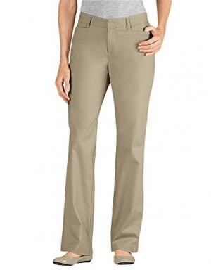 Curvy Straight Leg Stretch Twill Pant
