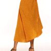Skirts Below Knee Length Date Night Wrap
