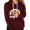 Womens Hoodies Long Sleeve Shirt Casual Graphic Tee Shirt