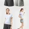 Women's Quick Dry Heather Yoga Training Shorts