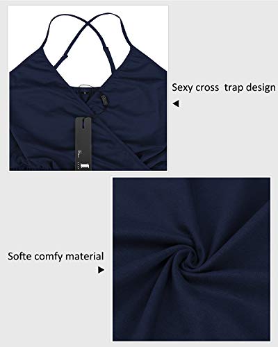 41CjPUtP7fL V-Neck Casual Dress Summer Beach Backless Slit Maxi Dress for Wedding Guest