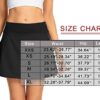 Women Pleated Golf Skort with Pockets Workout Athletic Skirt