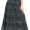 Lace and Ribbon Peasant Boho Skirt