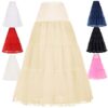 Stylish Netting Swing Petti Skirt for Night Out