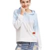 SweatyRocks Women’s Colorblock Tie-Dye Hoodie – Stylish Comfort for Spring & Fall