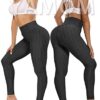 High Waist Butt Lifting Anti Cellulite Workout Leggings
