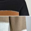 Sweaters Casual Long Sleeve Crewneck Color Block