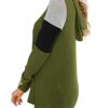 Color Block Pullover Sweaters for Women Long Sleeve