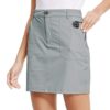 Active Athletic Casual Short Skirt Pockets Hiking